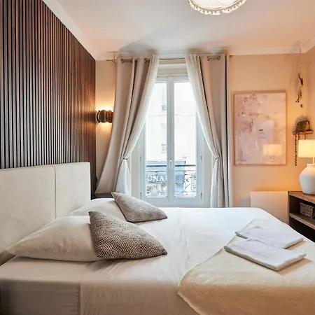 Charming Batignolles شقة باريس